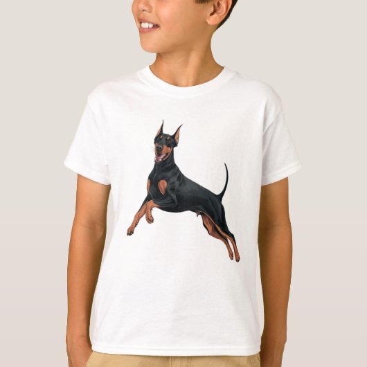 Dobermann Pinscher T-shirt (Voorkant)