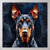 Dobermann Poster (Voorkant)