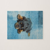 Dobermann Puppy - Doberman Pinscher Legpuzzel (Horizontaal)