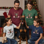 Dobermann Rendier T-shirt