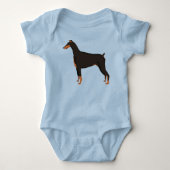 Dobermann Romper (Voorkant)