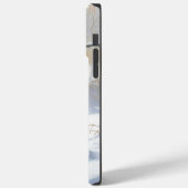 Dobermann Sneeuwt het Kerstmis Case-Mate iPhone Case (Achterkant / Links)