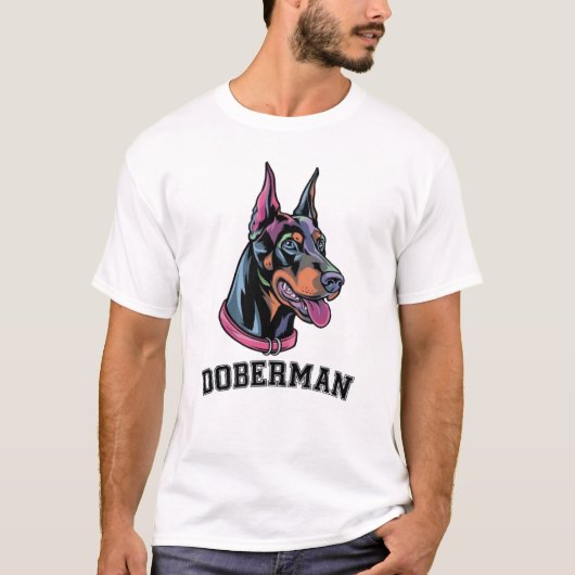Dobermann T-shirt (Voorkant)