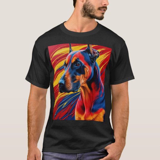 Dobermann T-shirt (Voorkant)