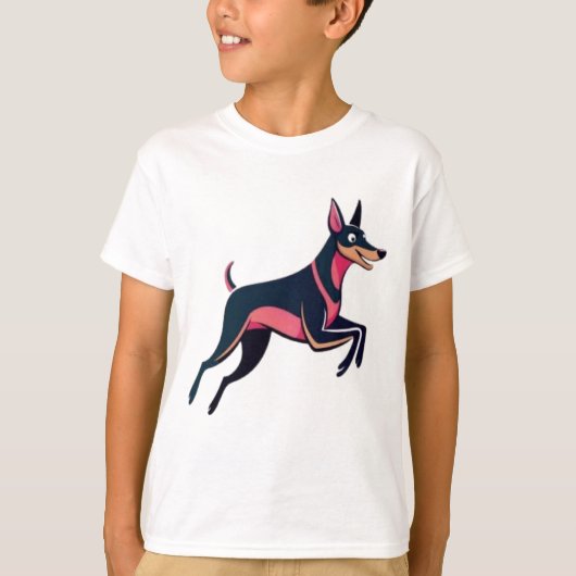 Dobermann T-shirt (Voorkant)