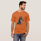 Dobermann T-shirt (Voorkant volledig)