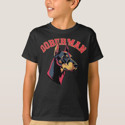 Dobermann T-shirt (Voorkant)