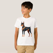 Dobermann T-shirt (Voorkant volledig)