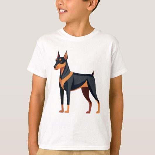 Dobermann T-shirt (Voorkant)