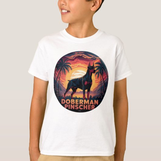 Dobermann T-shirt (Voorkant)