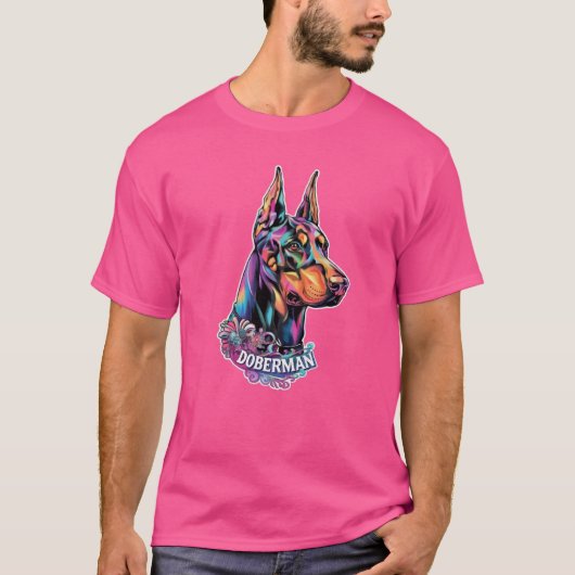 Dobermann T-shirt (Voorkant)