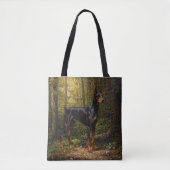 Dobermann Tote Bag (Voorkant)