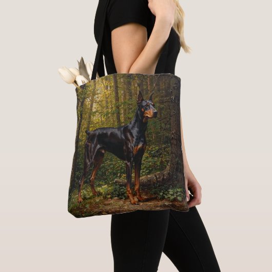 Dobermann Tote Bag (Dichtbij)
