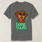 DOBIE SQUAD red  T-shirt (Design voorkant)