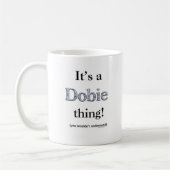 Dobie Thing Koffiemok (Links)