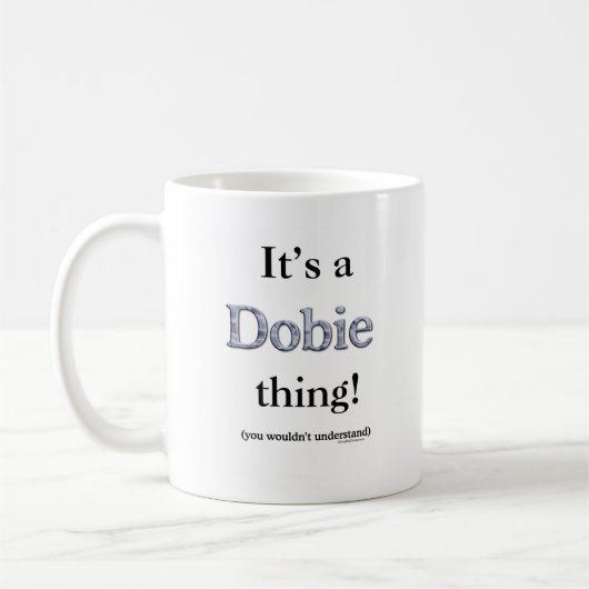 Dobie Thing Koffiemok (Links)