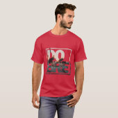 Dobre tweeling retro t-shirt (Voorkant volledig)