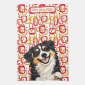 DOBRO- Aussie - ArtMuse Keukenhanddoeken (Verticaal)