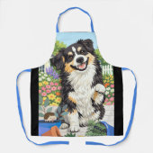 DOBRO Australian Shepherd All-Over Print Schort (Voorkant)
