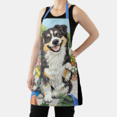 DOBRO Australian Shepherd All-Over Print Schort (Insitu)