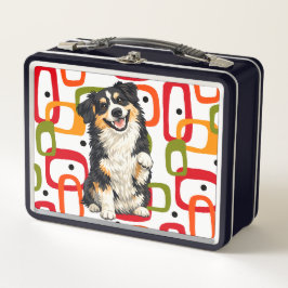 DOBRO - Australische Herder Metal Lunchbox