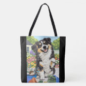DOBRO de Australian Shepherd Tote Bag (Voorkant)