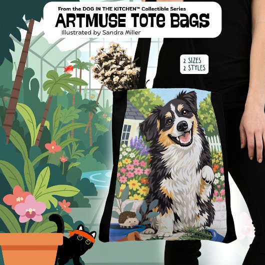 DOBRO de Australian Shepherd Tote Bag