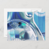 DOBRO, gitaar ArT, Briefkaart Cool (Voorkant / Achterkant)