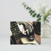 DOBRO, gitaar ArT, Briefkaart Cool (Staand voorkant)