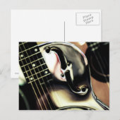 DOBRO, gitaar ArT, Briefkaart Cool (Voorkant / Achterkant)