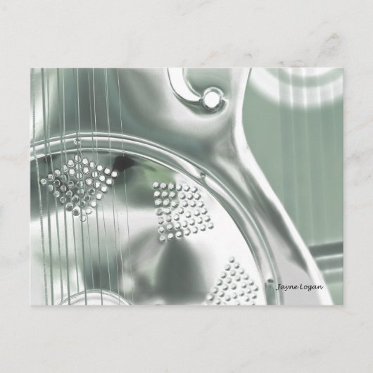 DOBRO, gitaar ArT, Briefkaart Cool (Voorkant)