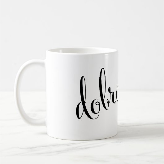 dobro jutro Goedemorgen Republiek Kroatië Mok (Links)