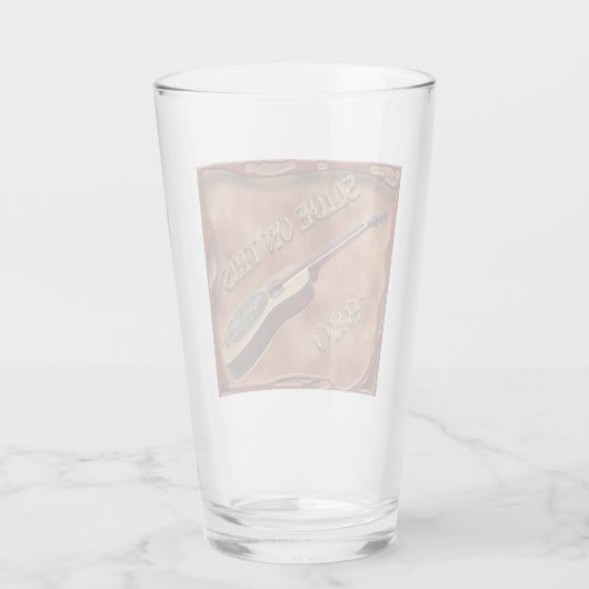 Dobro speler Glass Cup Glas (Achterkant)