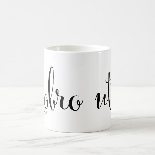 dobro utro Goedemorgen Macedonische Mok (Center)