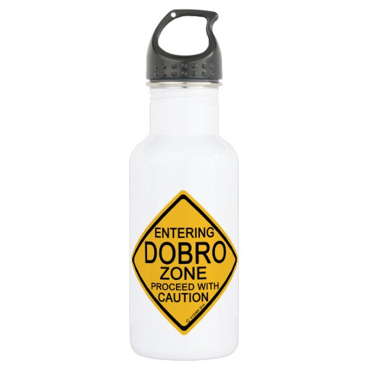 Dobro Zone invoeren Waterfles (Voorkant)