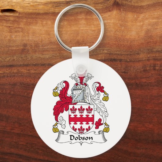 Dobson Family Crest Sleutelhanger (Voorkant)