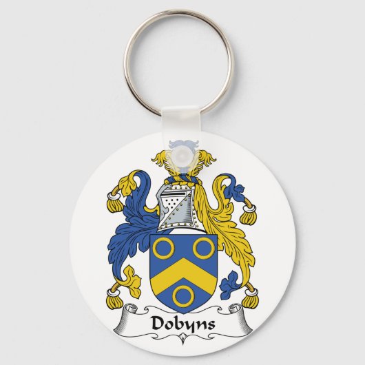 Dobyns Family Crest Sleutelhanger (Voorkant)