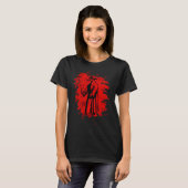 Doc beak - Plague doctor – bleached red T-shirt (Voorkant volledig)
