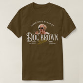 Doc Brown Labs uitvinder wetenschapper EST 1985 T-shirt (Design voorkant)