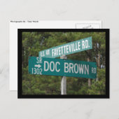 Doc Brown RD Briefkaart (Voorkant / Achterkant)