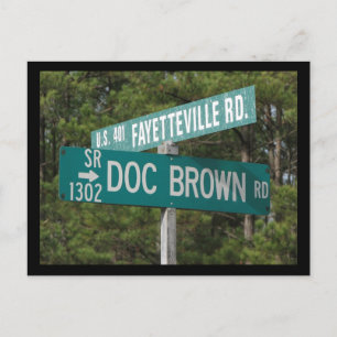 Doc Brown RD Briefkaart