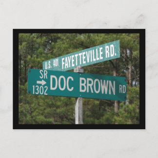 Doc Brown RD Briefkaart