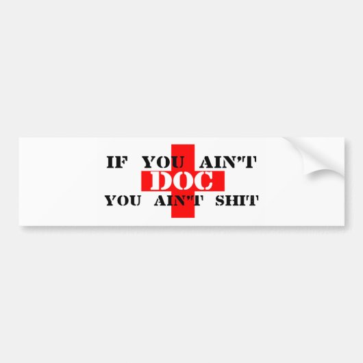DOC BUMPERSTICKER (Voorkant)