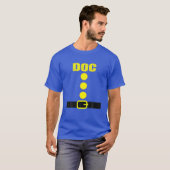Doc Dwarf Costume Colour Family Matching Halloween T-shirt (Voorkant volledig)
