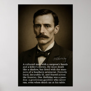 Doc Holliday: een man, een gokker, een revolverhel Poster