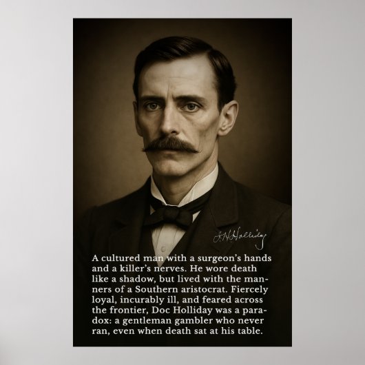 Doc Holliday: een man, een gokker, een revolverhel Poster (Voorkant)