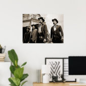 Doc Holliday en The Earps Tombstone Poster (Thuiskantoor)