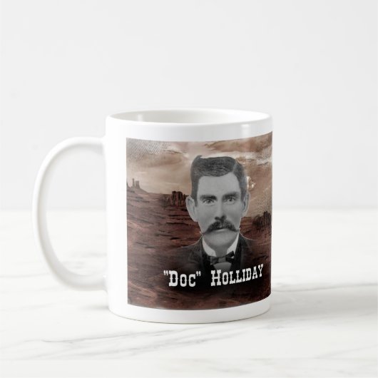 "Doc" Holliday Koffiemok (Links)