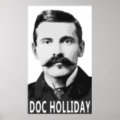 DOC HOLLIDAY OUDE WEST LEGEND POSTER (Voorkant)
