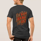 Doc Holliday Oude Westerse Pistoolhelders Westerse Tri-Blend Shirt (Achterkant)